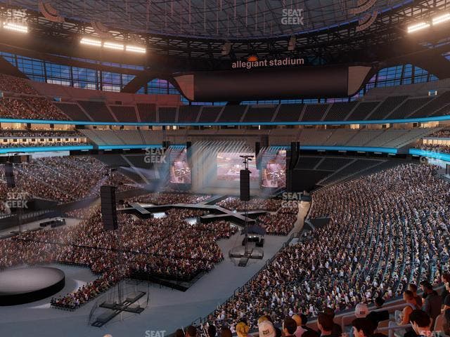Allegiant Stadium - Section 245 Seat View