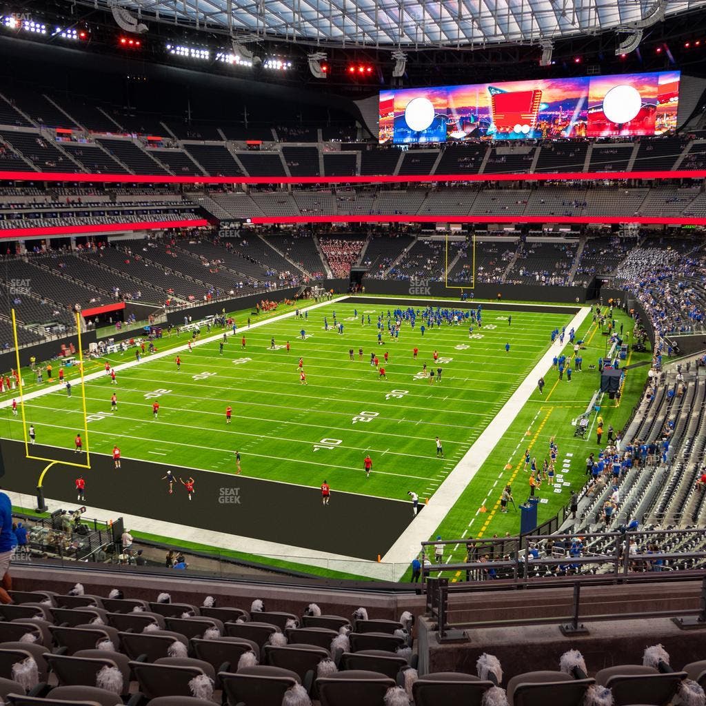 Allegiant Stadium - Section 246 Seat View