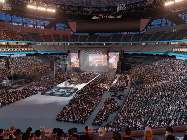 Allegiant Stadium - Section 246 Seat View