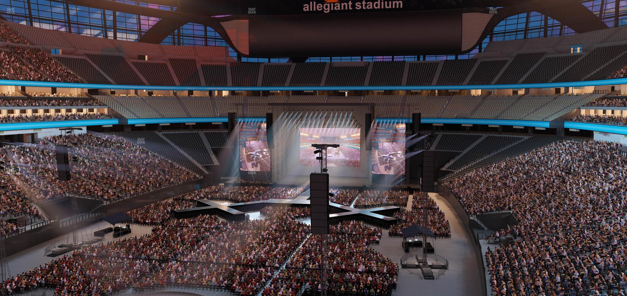 Allegiant Stadium - Section 247 Seat View
