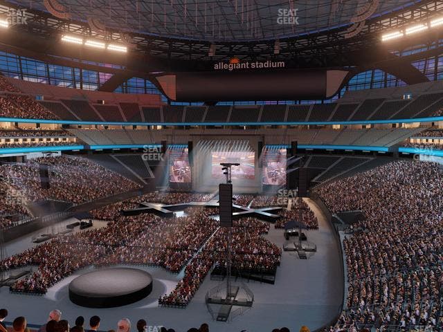 Allegiant Stadium - Section 247 Seat View