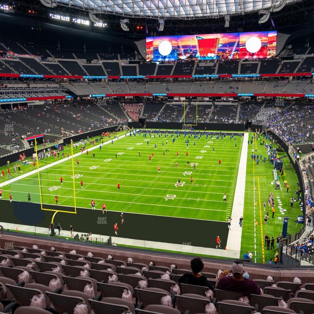 Allegiant Stadium - Section 247 Seat View