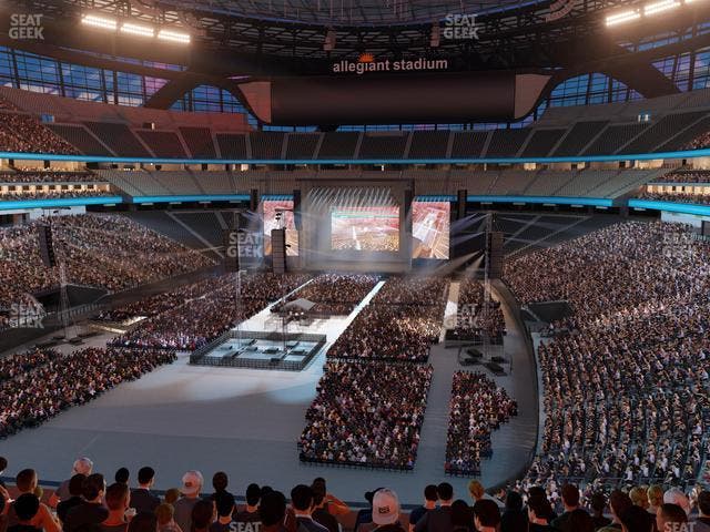 Allegiant Stadium - Section 247 Seat View