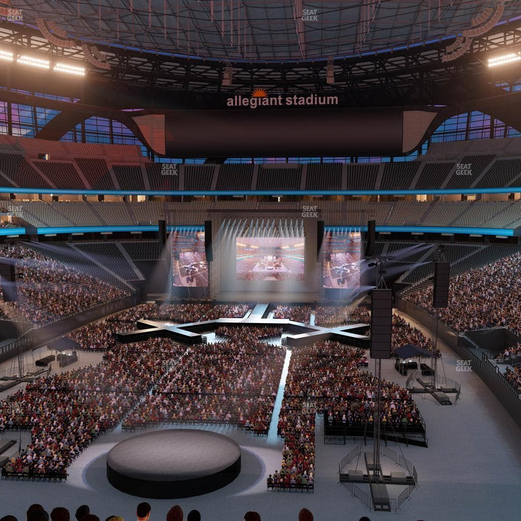 Allegiant Stadium - Section 248 Seat View