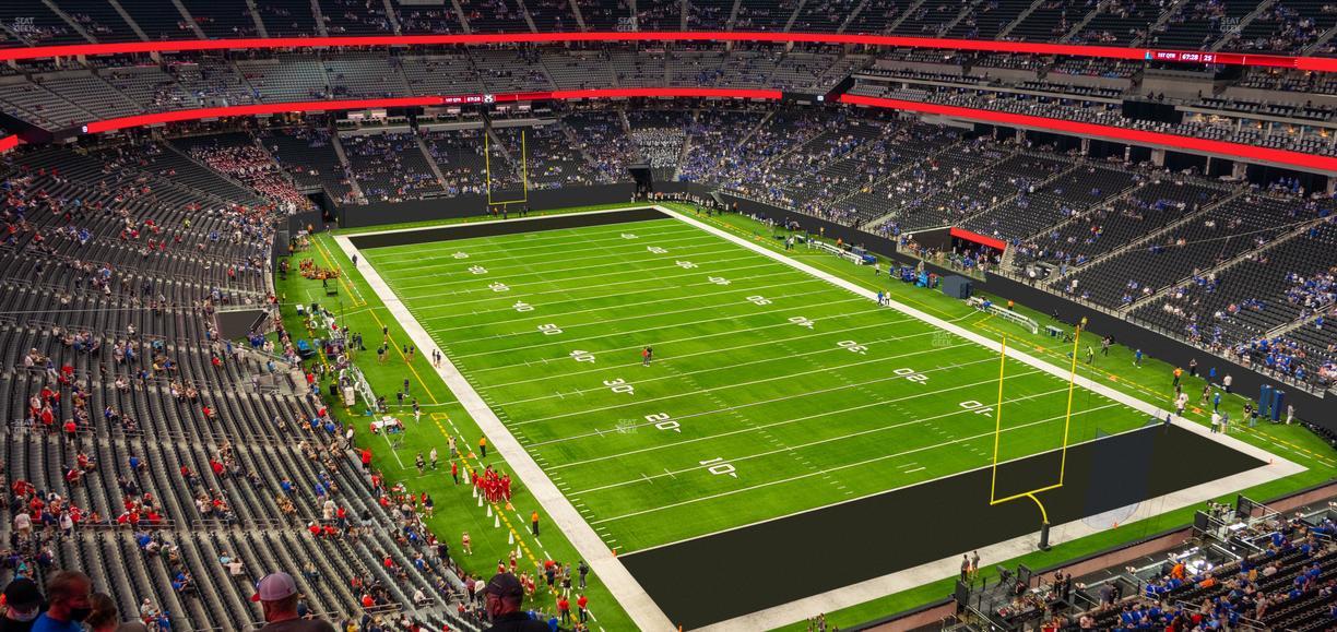 Allegiant Stadium - Section 303 Seat View