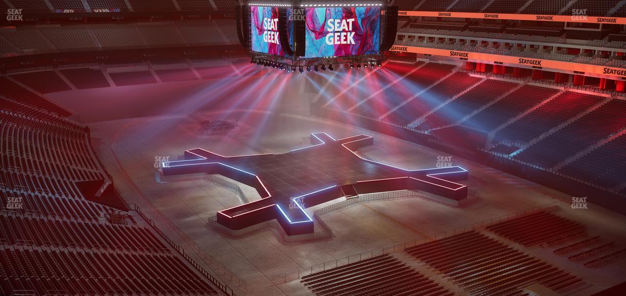 Allegiant Stadium - Section 304 Seat View