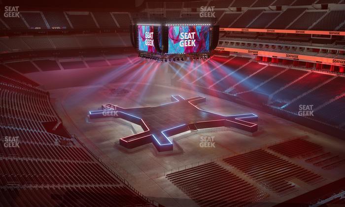 Allegiant Stadium - Section 304 Seat View