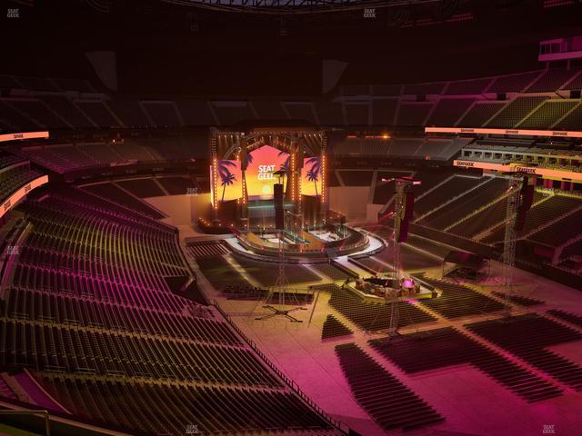 Allegiant Stadium - Section 304 Seat View