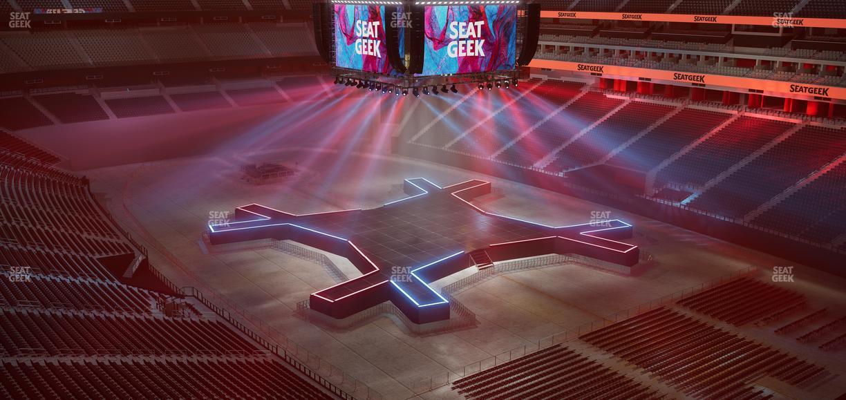 Allegiant Stadium - Section 305 Seat View