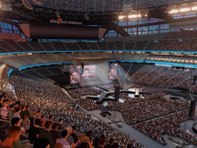 Allegiant Stadium - Section 306 Seat View