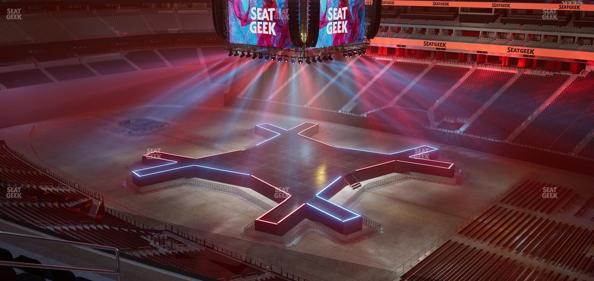 Allegiant Stadium - Section 307 Seat View