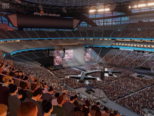 Allegiant Stadium - Section 307 Seat View