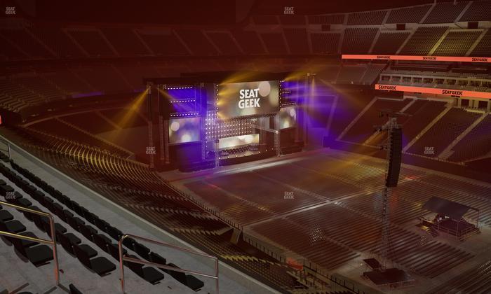 Allegiant Stadium - Section 308 Seat View