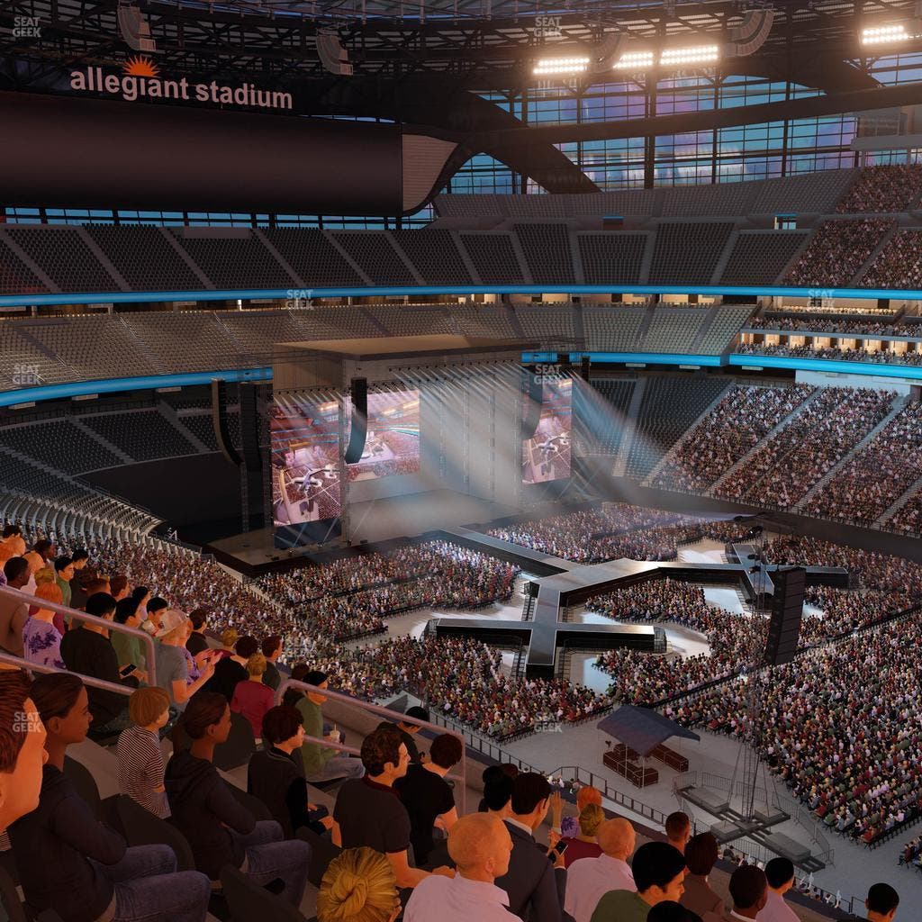 Allegiant Stadium - Section 308 Seat View