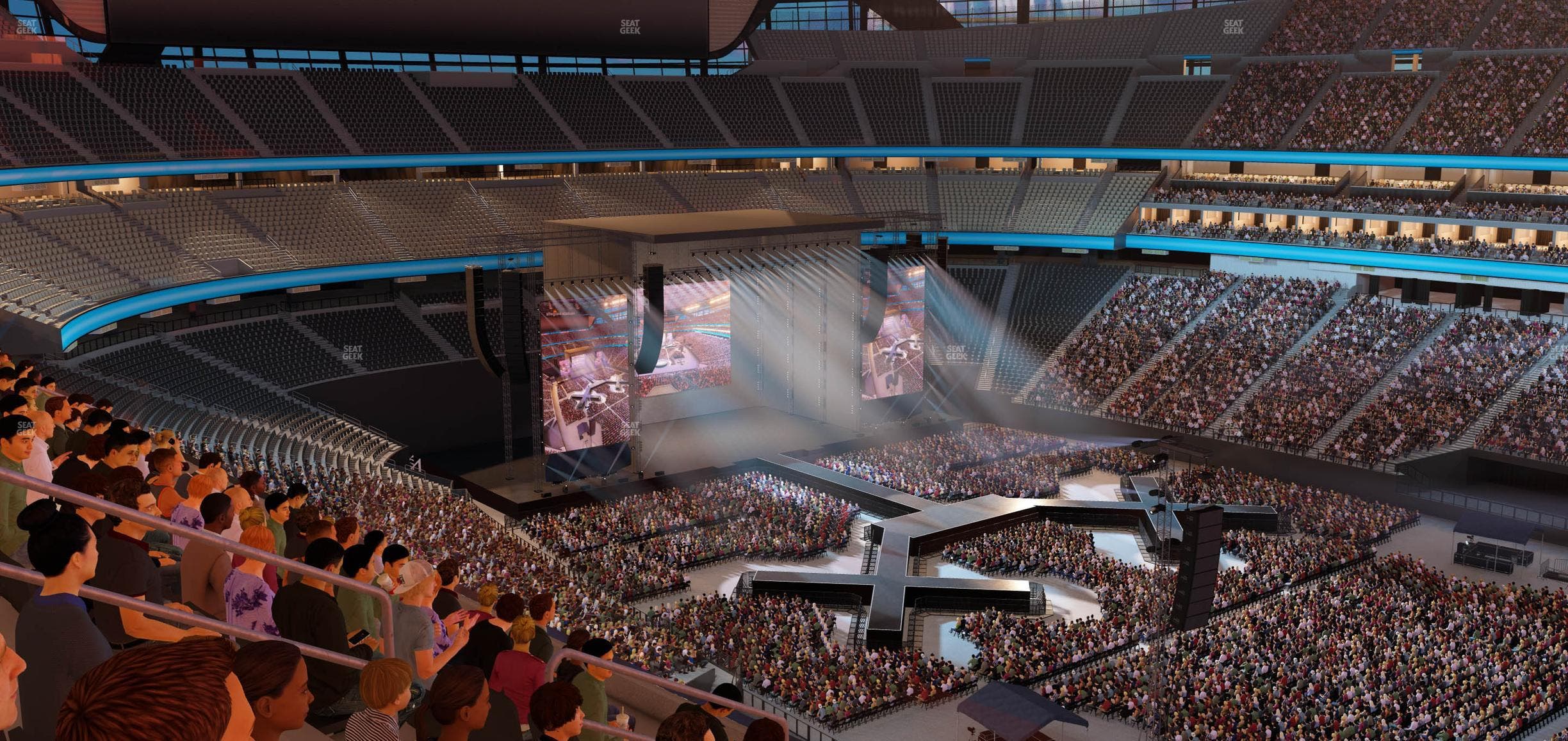 Allegiant Stadium - Section 308 Seat View