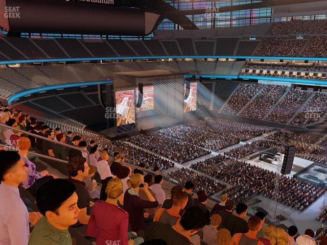 Allegiant Stadium - Section 309 Seat View
