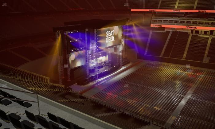 Allegiant Stadium - Section 312 Seat View