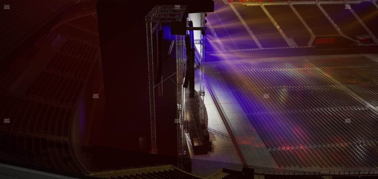 Allegiant Stadium - Section 317 Seat View