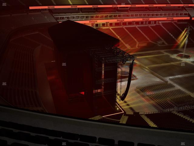 Allegiant Stadium - Section 318 Seat View