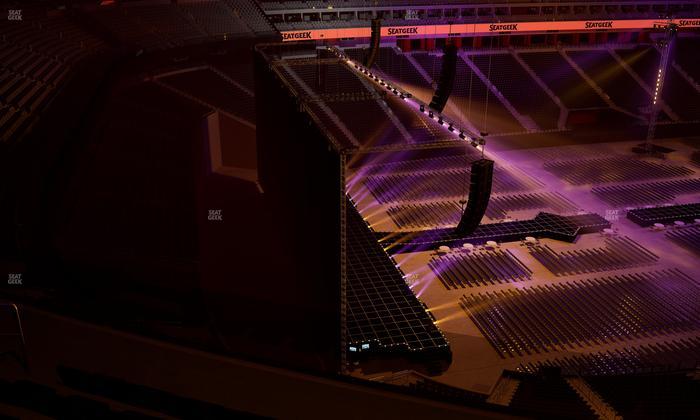 Allegiant Stadium - Section 318 Seat View
