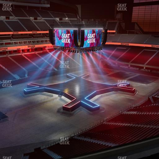 Allegiant Stadium - Section 318 Seat View