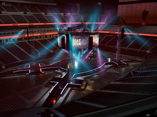 Allegiant Stadium - Section 318 Seat View