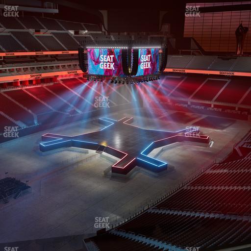 Allegiant Stadium - Section 319 Seat View