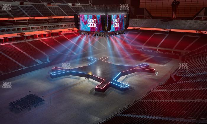 Allegiant Stadium - Section 319 Seat View