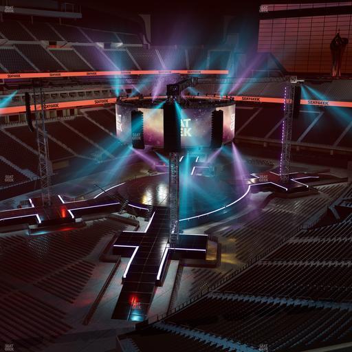 Allegiant Stadium - Section 319 Seat View