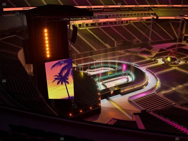 Allegiant Stadium - Section 319 Seat View
