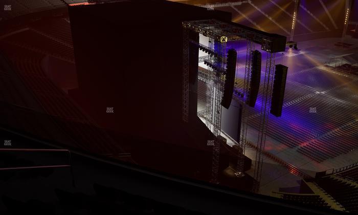 Allegiant Stadium - Section 320 Seat View