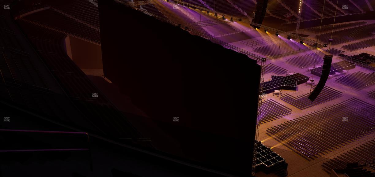 Allegiant Stadium - Section 320 Seat View
