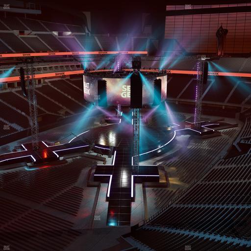 Allegiant Stadium - Section 320 Seat View