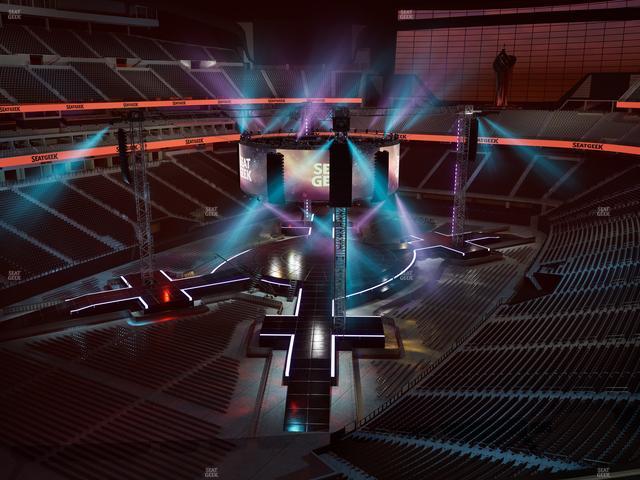 Allegiant Stadium - Section 320 Seat View