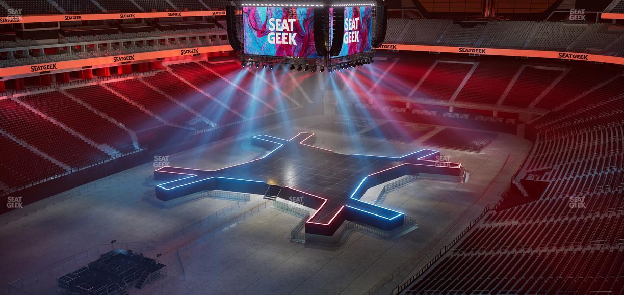 Allegiant Stadium - Section 320 Seat View