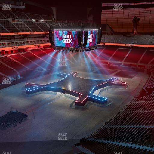 Allegiant Stadium - Section 320 Seat View