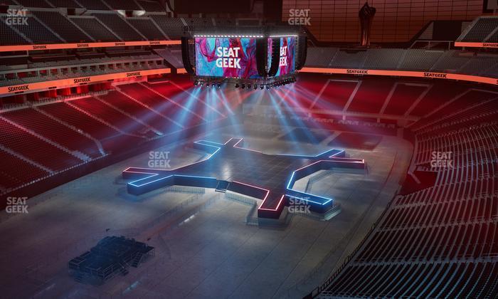 Allegiant Stadium - Section 321 Seat View