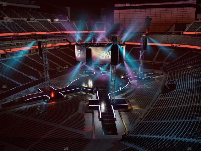 Allegiant Stadium - Section 321 Seat View