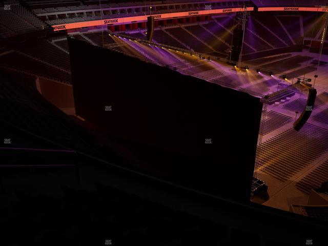 Allegiant Stadium - Section 321 Seat View