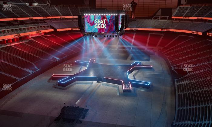 Allegiant Stadium - Section 323 Seat View