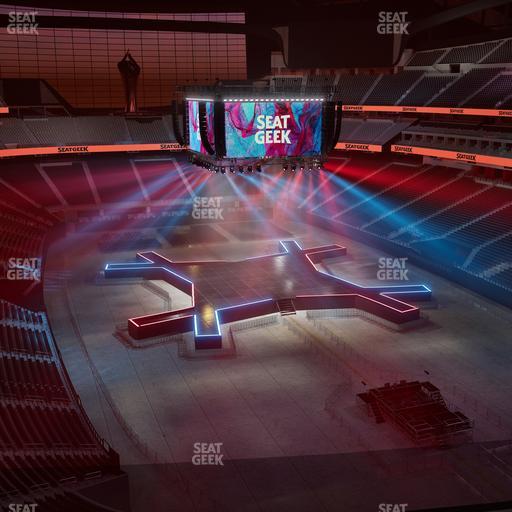 Allegiant Stadium - Section 328 Seat View