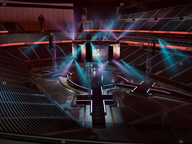 Allegiant Stadium - Section 330 Seat View