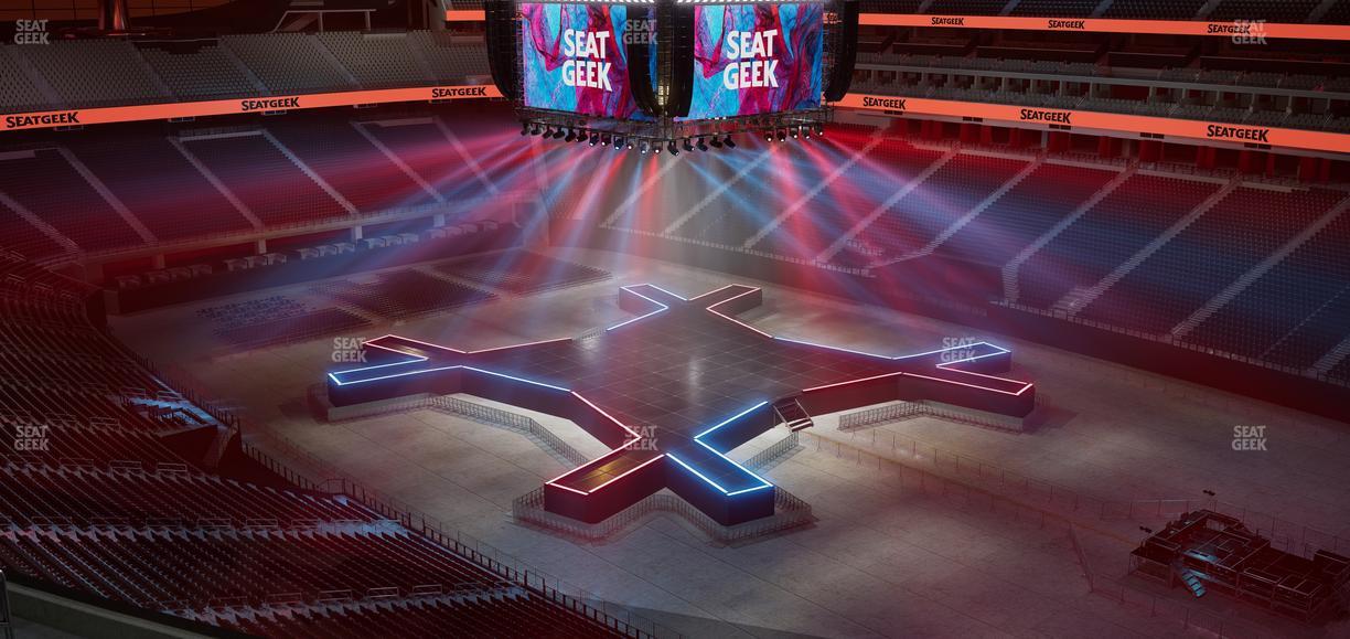 Allegiant Stadium - Section 332 Seat View