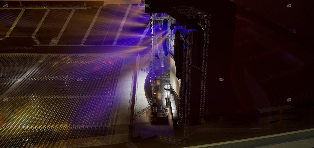 Allegiant Stadium - Section 334 Seat View