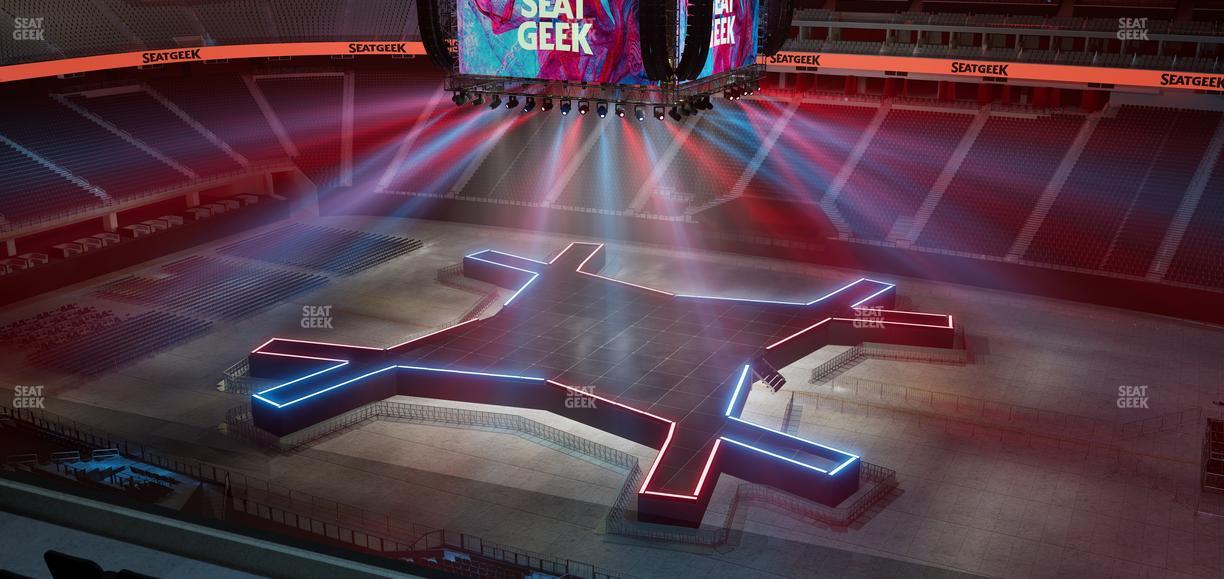 Allegiant Stadium - Section 335 Seat View