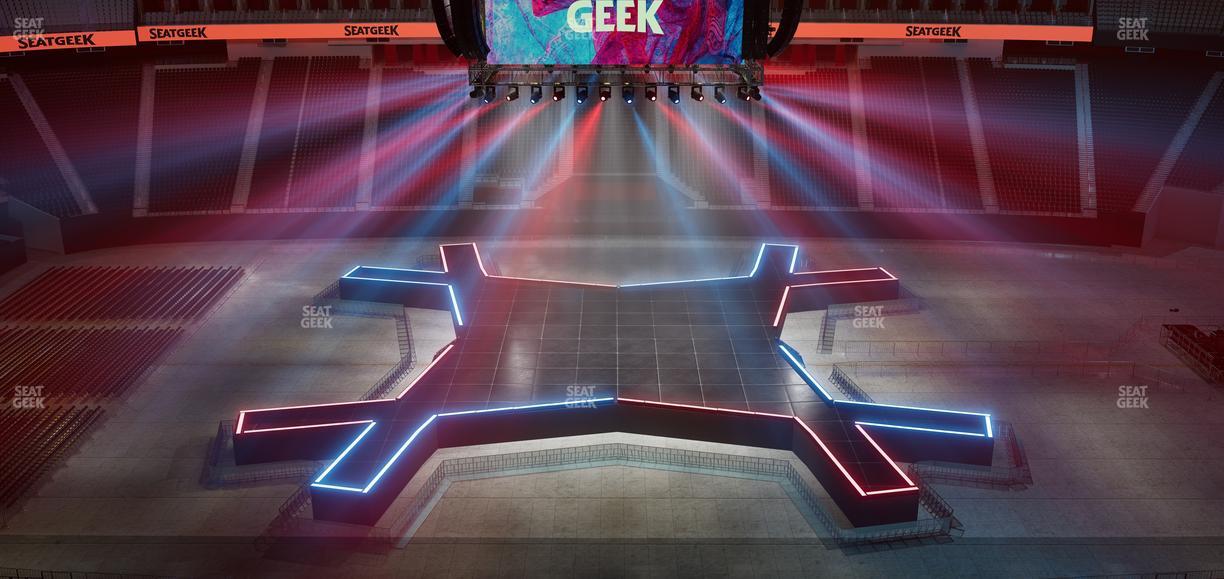 Allegiant Stadium - Section 338 Seat View