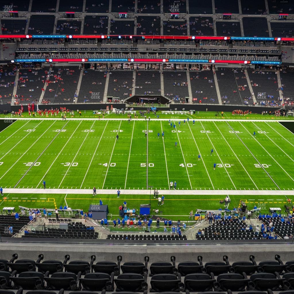 Allegiant Stadium - Section 338 Seat View
