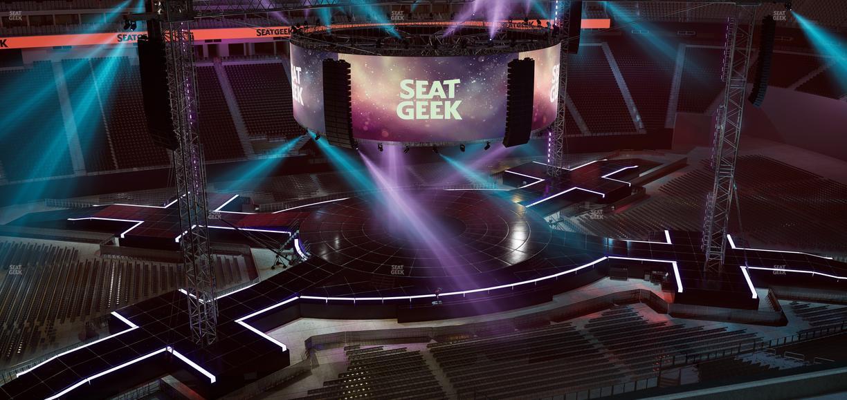 Allegiant Stadium - Section 340 Seat View