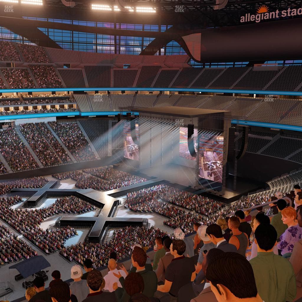 Allegiant Stadium - Section 340 Seat View