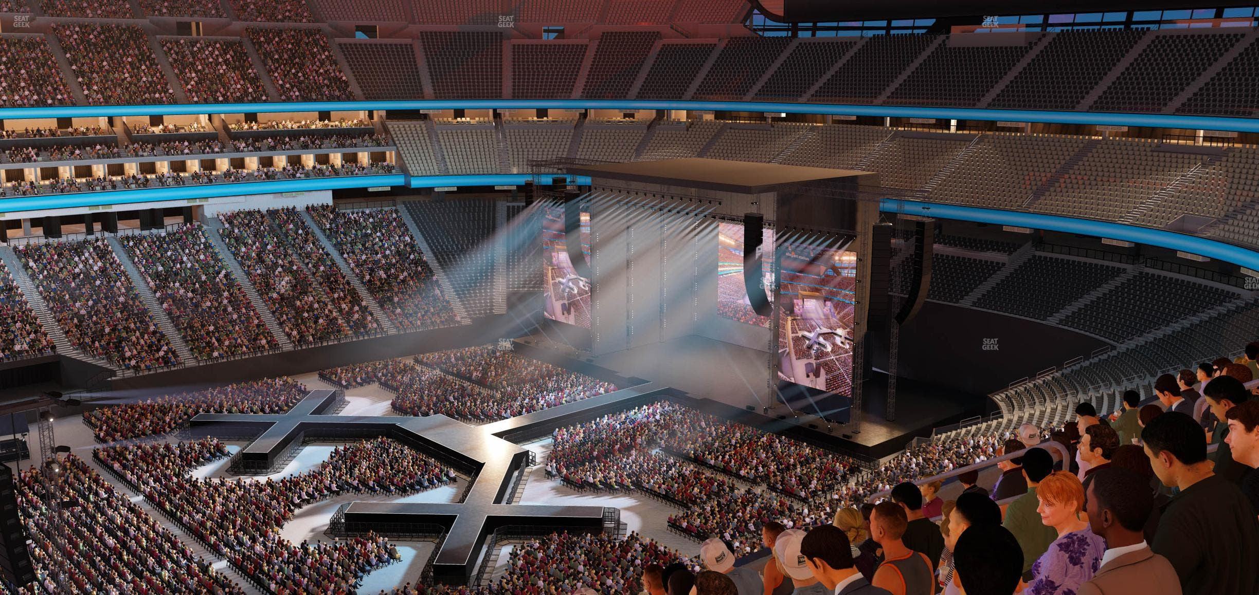 Allegiant Stadium - Section 340 Seat View